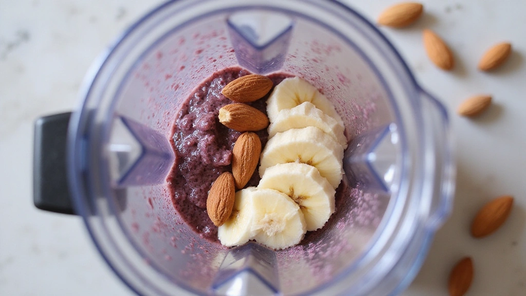 Acai Smoothie Bowl Recipe – Superfood Energy Breakfast - Step 2: Blend the Base