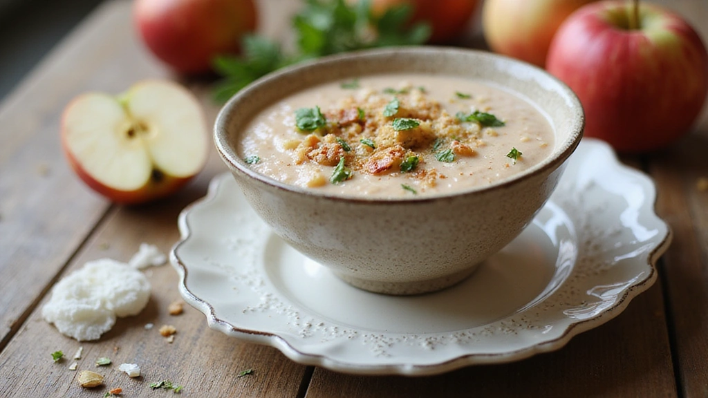 Apple Smoothie Bowl – Crisp, Sweet and Energizing