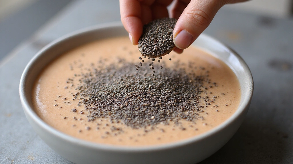 Avocado Smoothie Bowl – Creamy and Nutrient Dense - Step 8: Finish with Chia Seeds