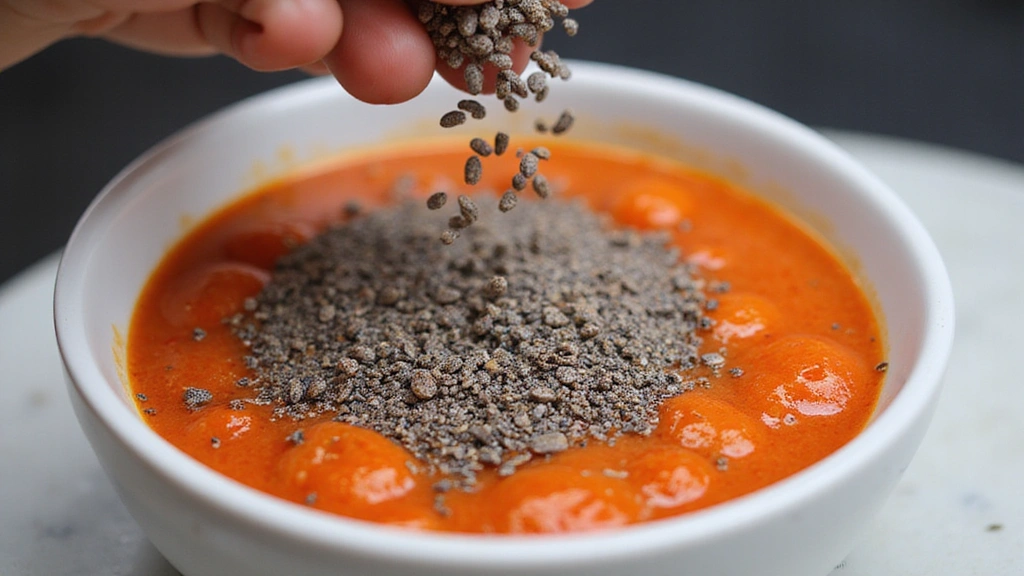 Banana Berry Smoothie Bowl – Classic and Easy to Make - Step 5: Add Chia Seeds