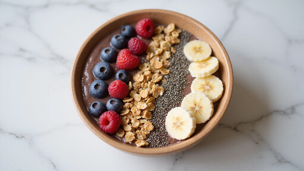 Banana Smoothie Bowl – Simple and Creamy - Step 5: Arrange Toppings