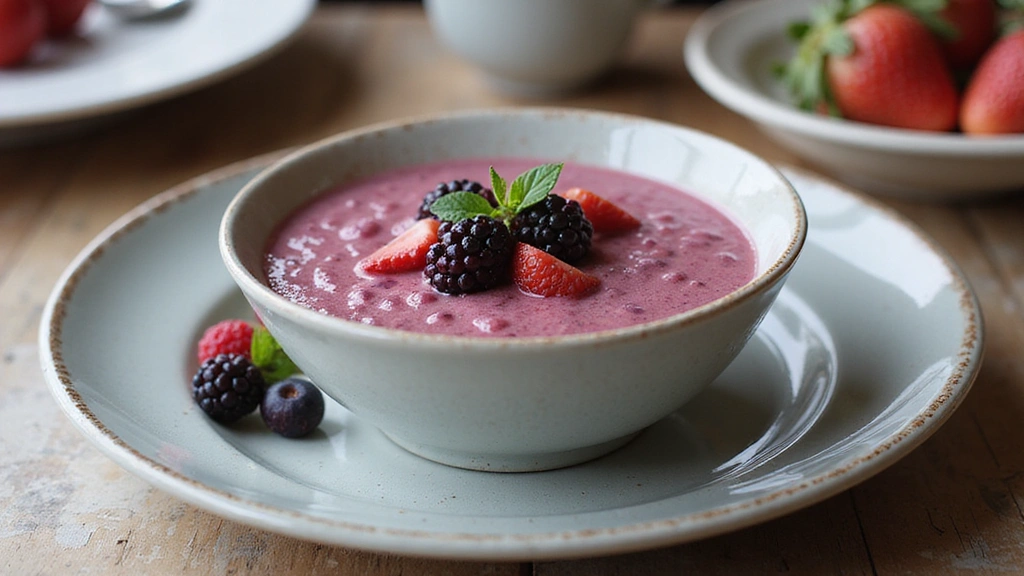 Berry Smoothie Bowl – Packed with Antioxidants and Flavor