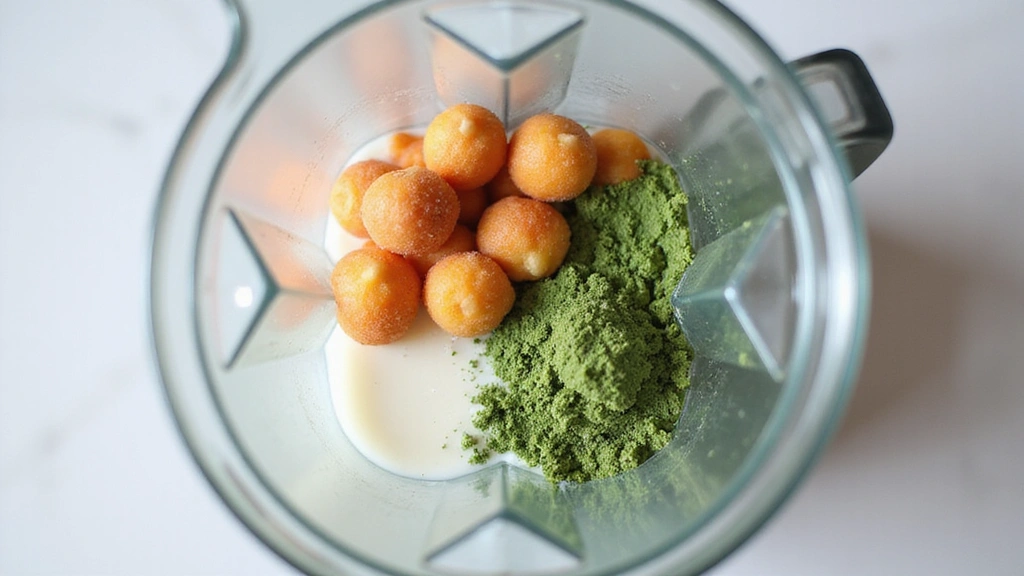 Blue Smoothie Bowl – Beautiful and Nutrient Rich - Step 2: Add Ingredients to Blender