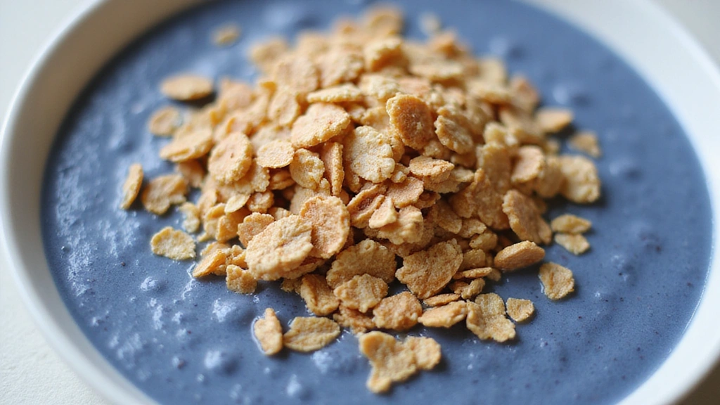 Blue Smoothie Bowl – Beautiful and Nutrient Rich - Step 5: Add Granola