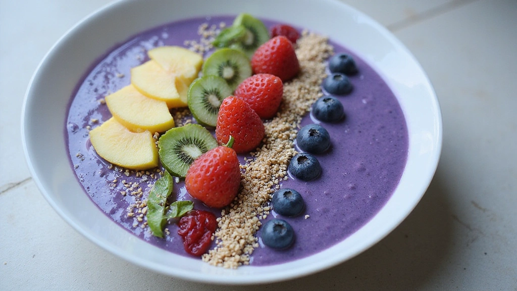 Blue Smoothie Bowl – Beautiful and Nutrient Rich - Step 8: Serve and Enjoy