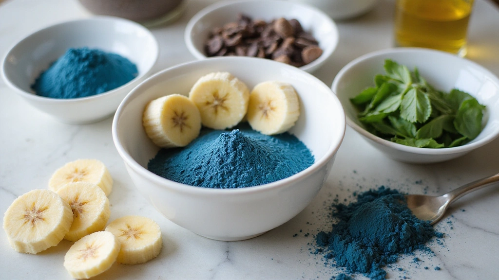 Blue Spirulina Smoothie Bowl – Stunning and Super Healthy - Step 1: Prepare Ingredients