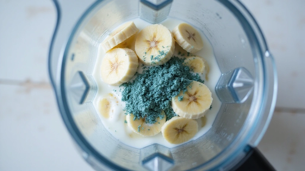 Blue Spirulina Smoothie Bowl – Stunning and Super Healthy - Step 2: Begin Blending