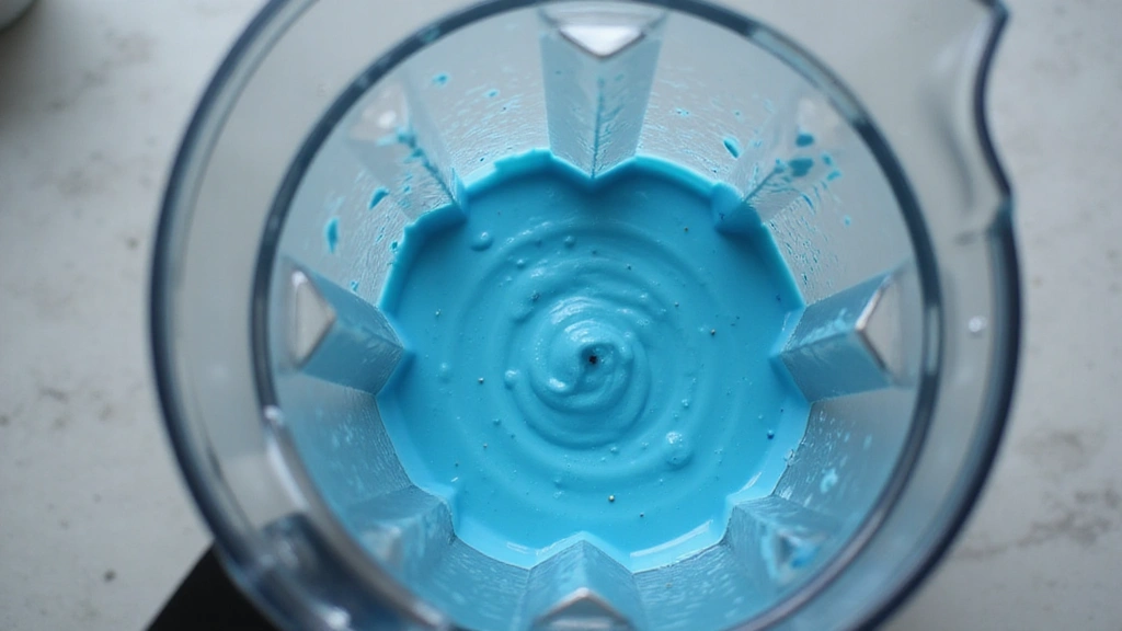 Blue Spirulina Smoothie Bowl – Stunning and Super Healthy - Step 3: Blend Until Smooth