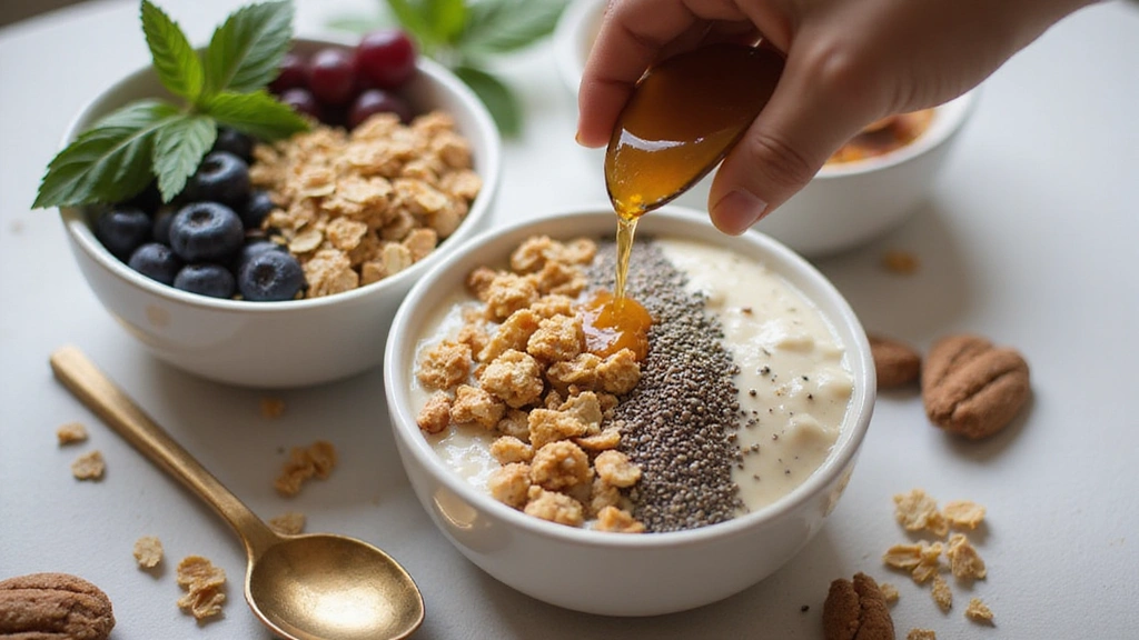 Blueberry Smoothie Bowl – Sweet and Vibrant - Step 8: Add Granola and Toppings