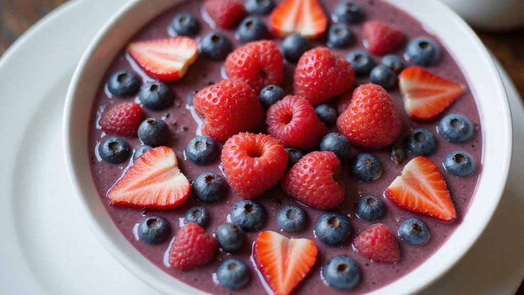 Chia Smoothie Bowl – Omega-3 Rich Breakfast Boost - Step 6: Layer Fresh Berries