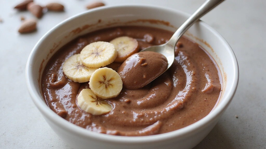 Chocolate Banana Smoothie Bowl – Sweet and Energizing - Step 5: Pour the Base