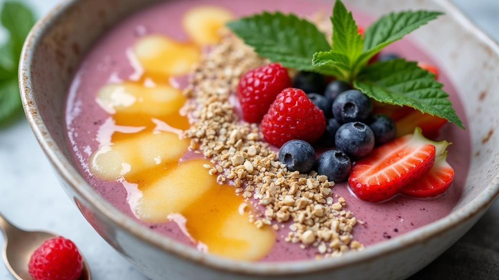 Chocolate Peanut Butter Smoothie Bowl – Rich and Filling - Step 7: Final Touches