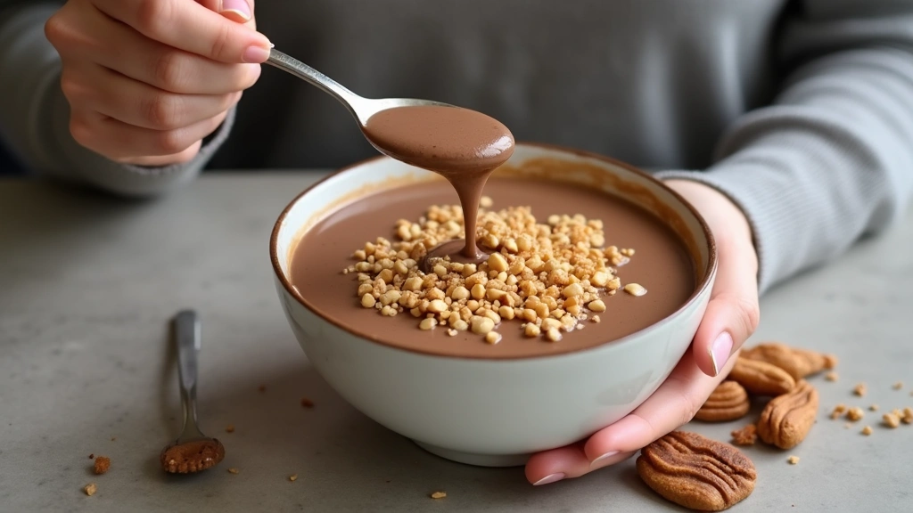 Chocolate Peanut Butter Smoothie Bowl – Rich and Filling - Step 8: Enjoy Your Creation