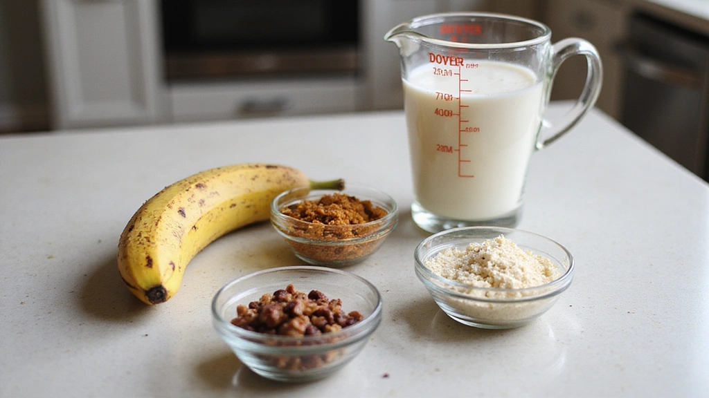 Coconut Smoothie Bowl – Tropical Morning Energy - Step 1: Prepare Ingredients