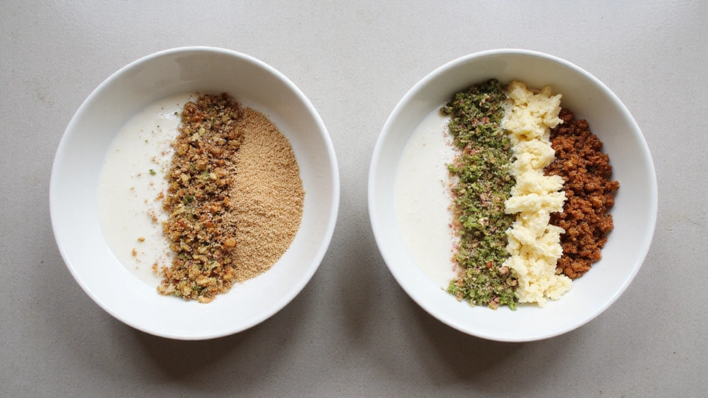 Coconut Smoothie Bowl – Tropical Morning Energy - Step 4: Pour Base into Bowls