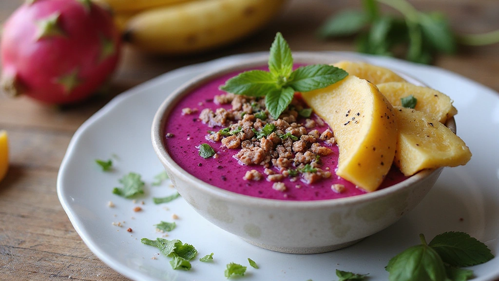 Dragon Fruit Smoothie Bowl – Bright, Refreshing and Tropical