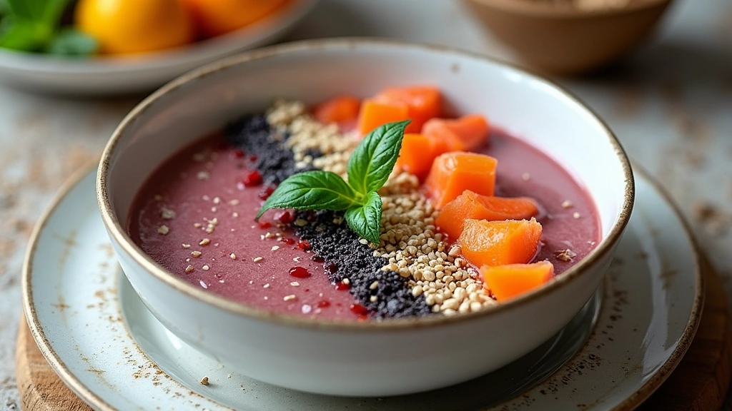 Easy Smoothie Bowl Recipes for Healthy Breakfasts