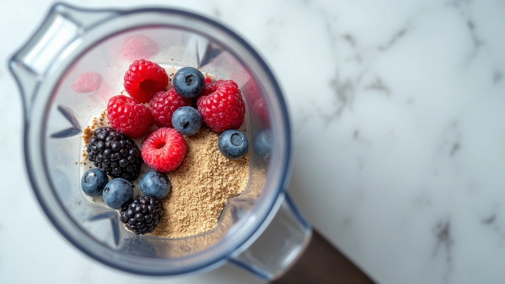 Good Protein Smoothie Bowl Recipes – Energy for the Day - Step 2: Blend the Base