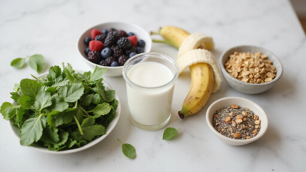 Green Smoothie Bowl – Healthy and Energizing Start - Step 1: Prepare the Ingredients