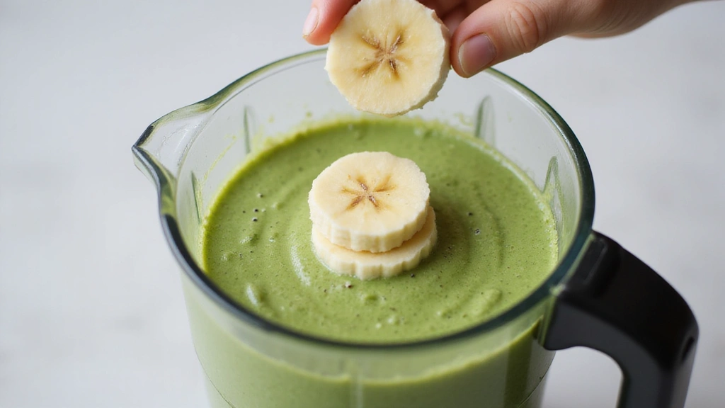 Green Smoothie Bowl – Healthy and Energizing Start - Step 3: Add the Banana