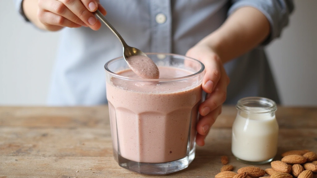 Green Smoothie Bowl – Healthy and Energizing Start - Step 4: Adjust Consistency