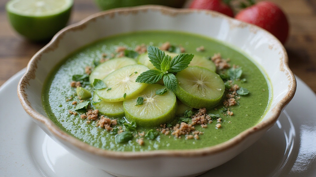 Green Smoothie Bowl – Healthy and Energizing Start
