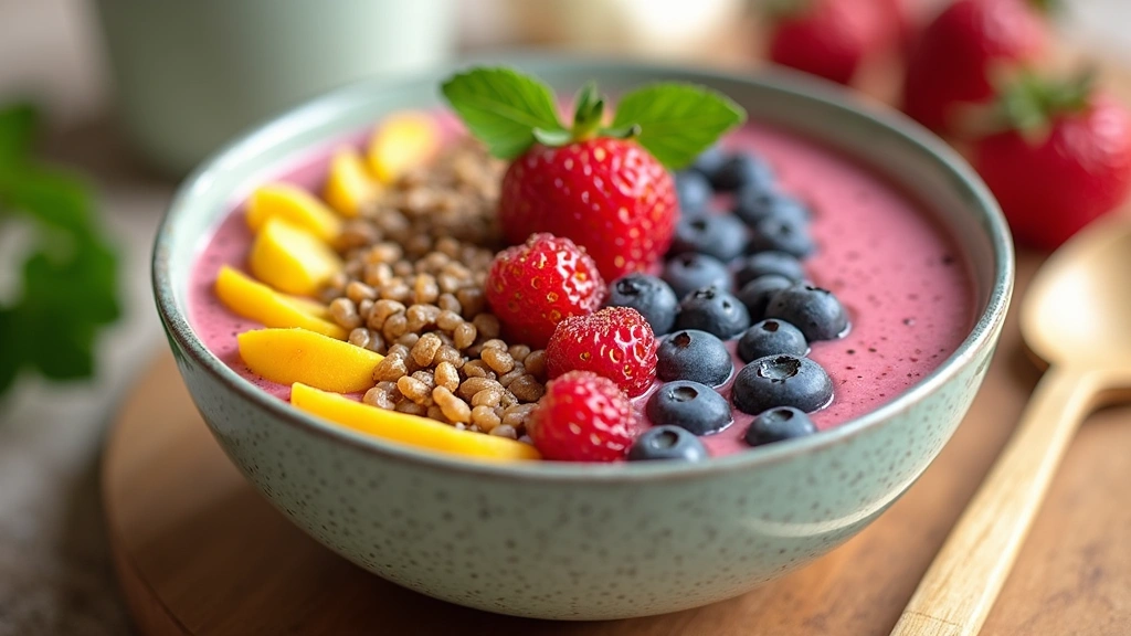 How to Make a Smoothie Bowl – Step by Step Guide - Step 10: Serve Immediately