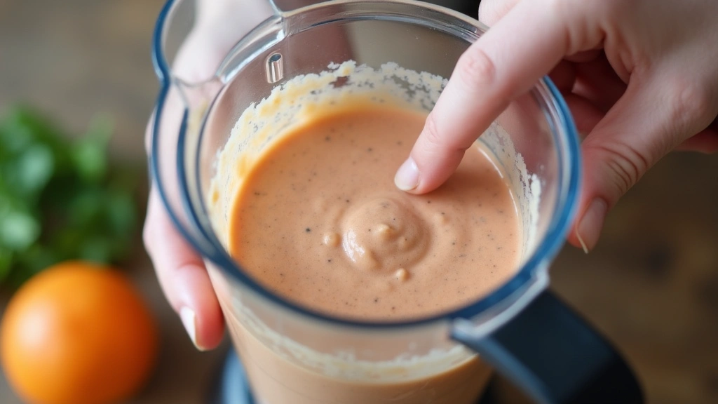 How to Make a Smoothie Bowl – Step by Step Guide - Step 3: Check Consistency