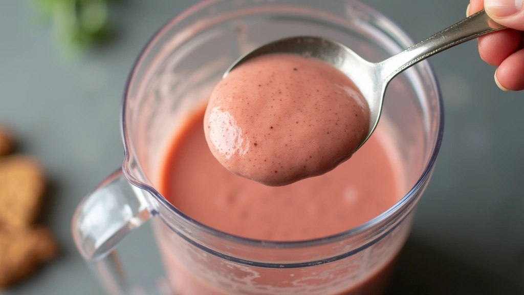 How to Make a Thick Smoothie Bowl – Tips and Techniques - Step 4: Check Consistency