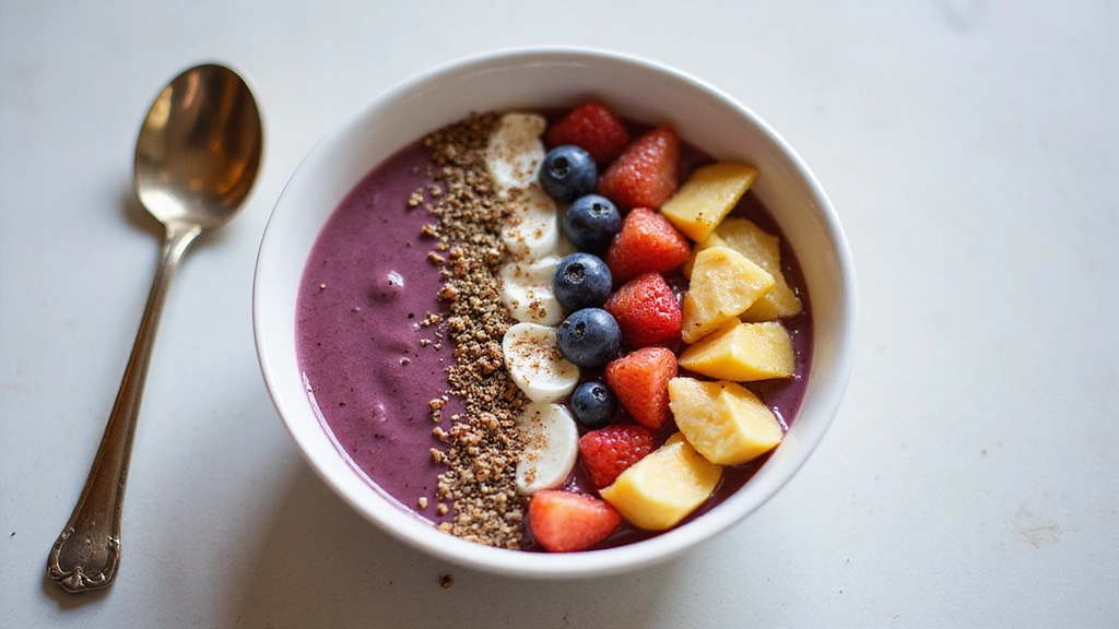 Low Calorie Smoothie Bowl – Light and Refreshing - Step 7: Serve Immediately