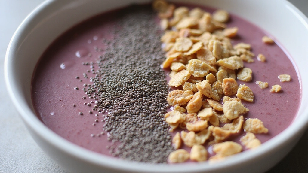 Mango Banana Smoothie Bowl – Creamy and Tropical - Step 6: Arrange Chia Seeds