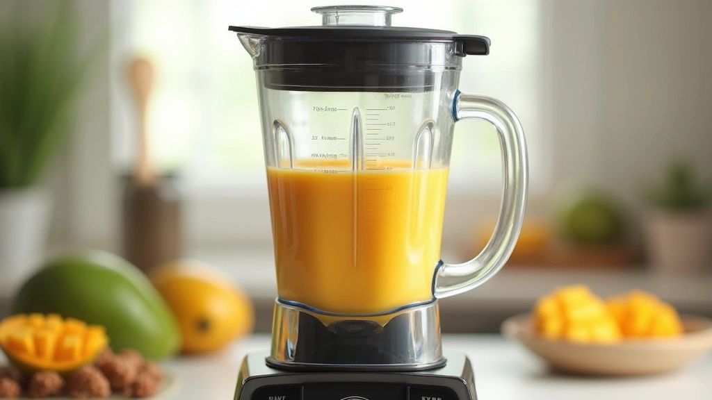 Mango Smoothie Bowl – Naturally Sweet and Refreshing - Step 3: Blend Smoothie Base
