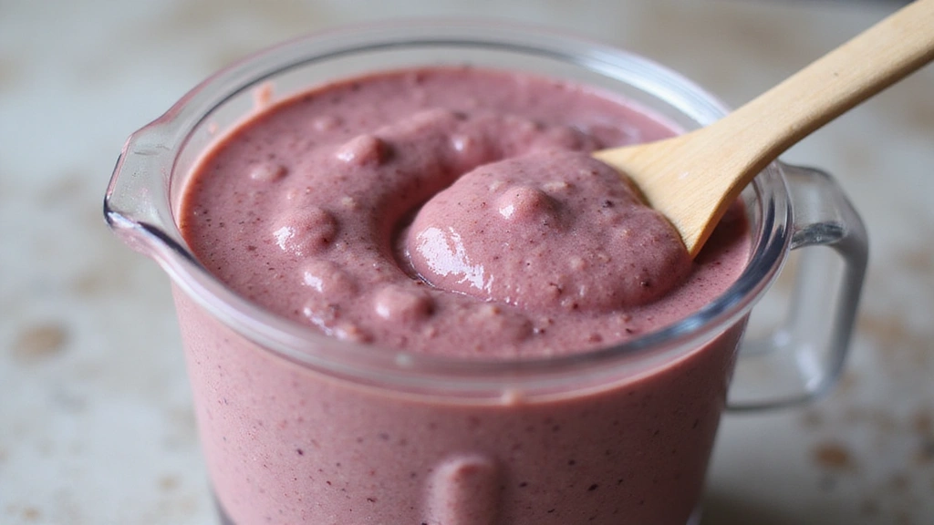 Mango Smoothie Bowl – Naturally Sweet and Refreshing - Step 4: Check Consistency
