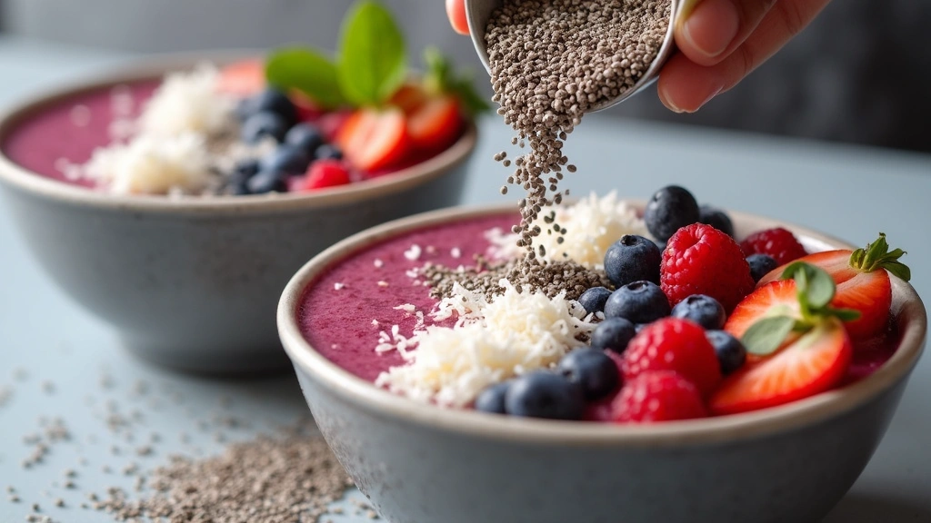 Mango Smoothie Bowl – Naturally Sweet and Refreshing - Step 7: Add Toppings