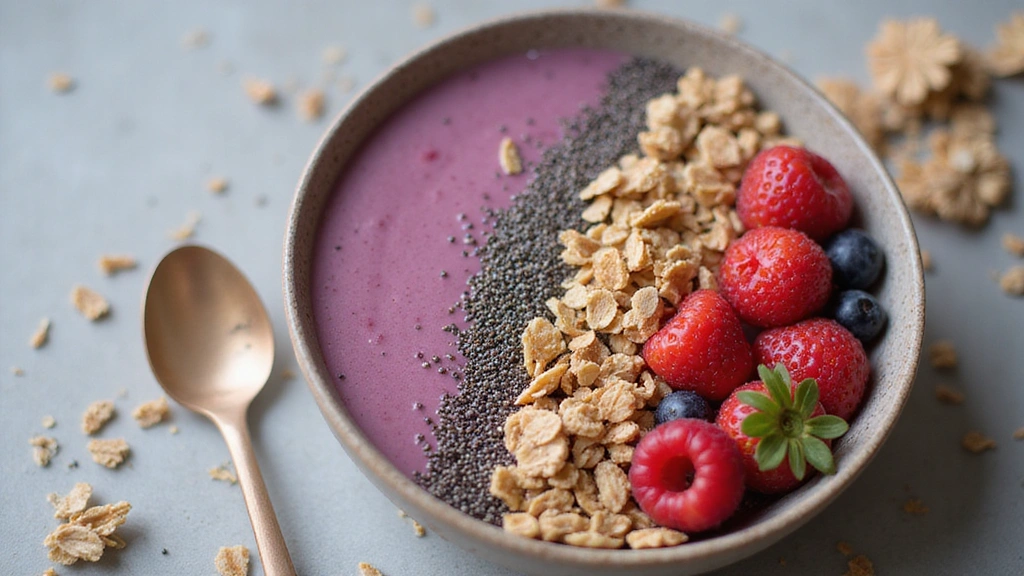 Ninja Creami Smoothie Bowl Recipe – Perfect Texture Trick - Step 5: Assemble the Smoothie Bowl