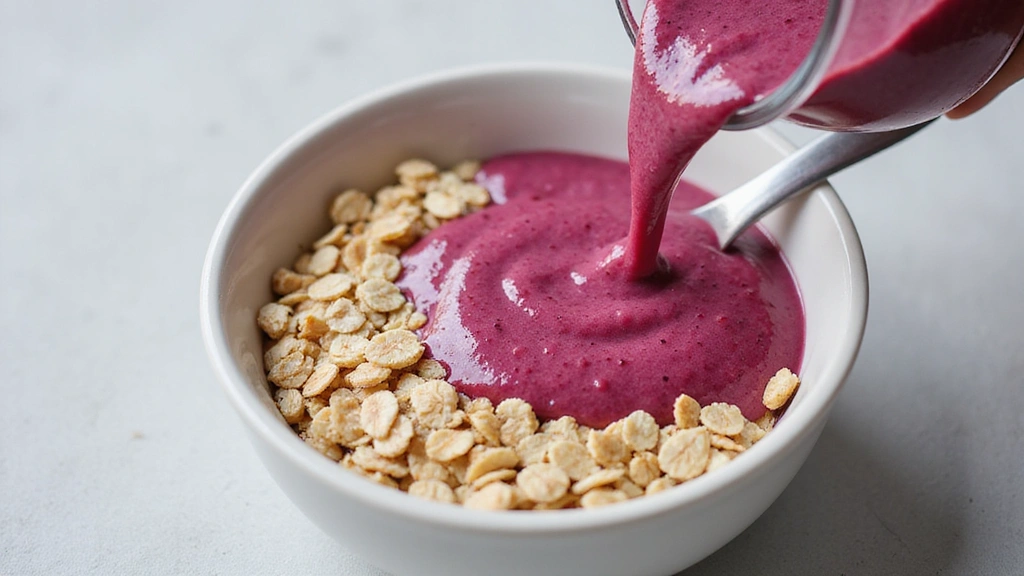 Oatmeal Smoothie Bowl – Filling and Balanced Breakfast - Step 4: Assemble the Bowl