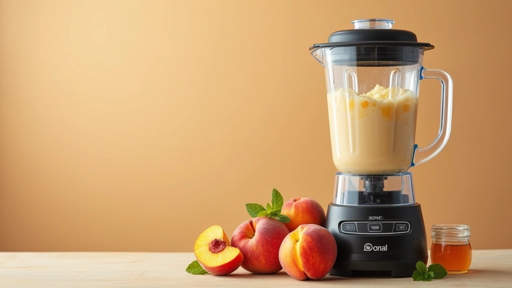 Peach Smoothie Bowl – Summer Morning Favorite - Step 2: Blend the Base