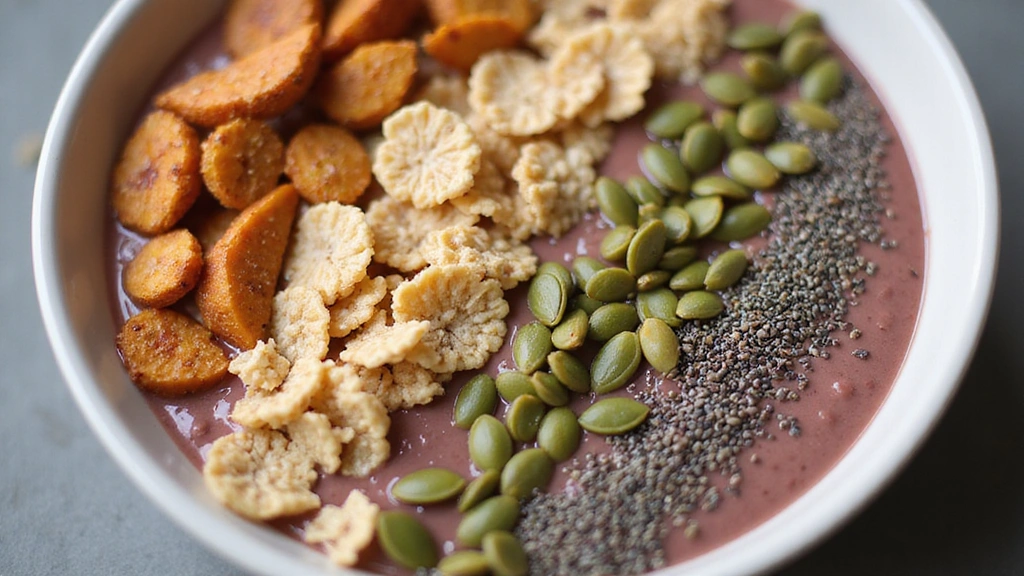 Pumpkin Smoothie Bowl – Fall-Inspired and Nutrient Packed - Step 6: Add Toppings