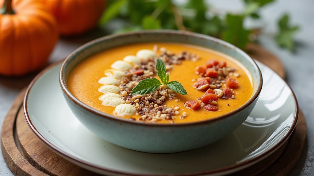 Pumpkin Smoothie Bowl – Fall-Inspired and Nutrient Packed