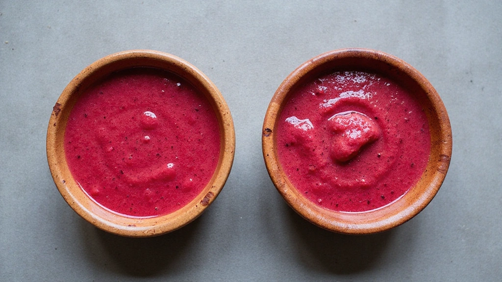 Raspberry Smoothie Bowl – Bright, Sweet and Tangy - Step 4: Pour into Bowls