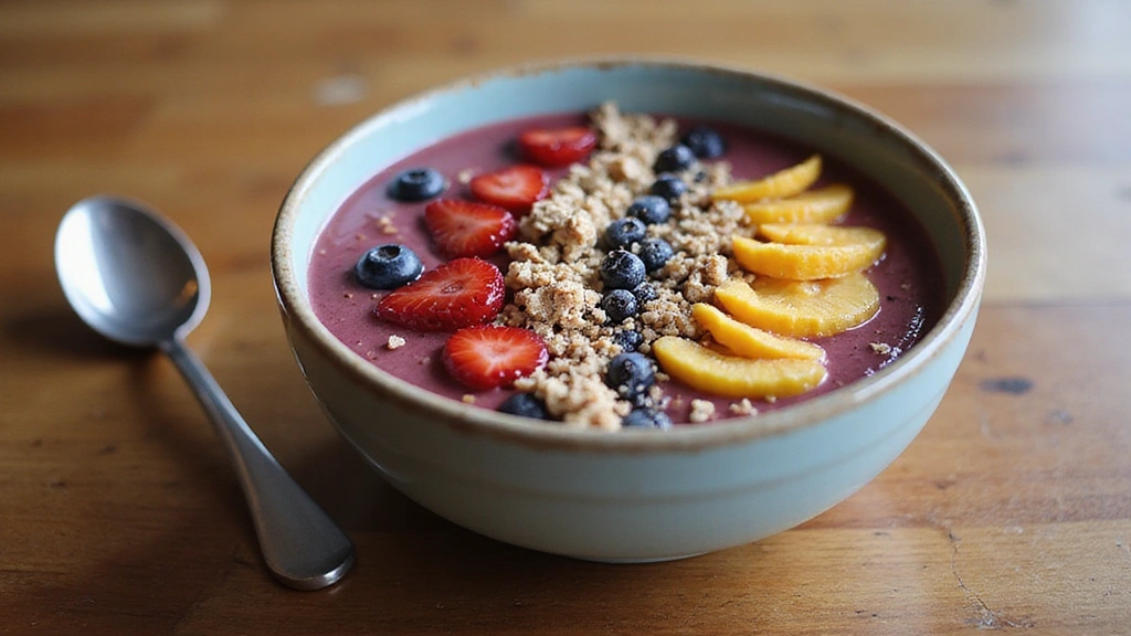 Raspberry Smoothie Bowl – Bright, Sweet and Tangy - Step 8: Serve Immediately