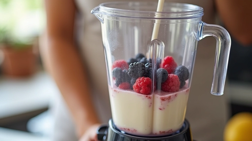 Smoothie Bowl Aesthetic Ideas – Pretty and Pinterest Worthy - Step 2: Blend the Base