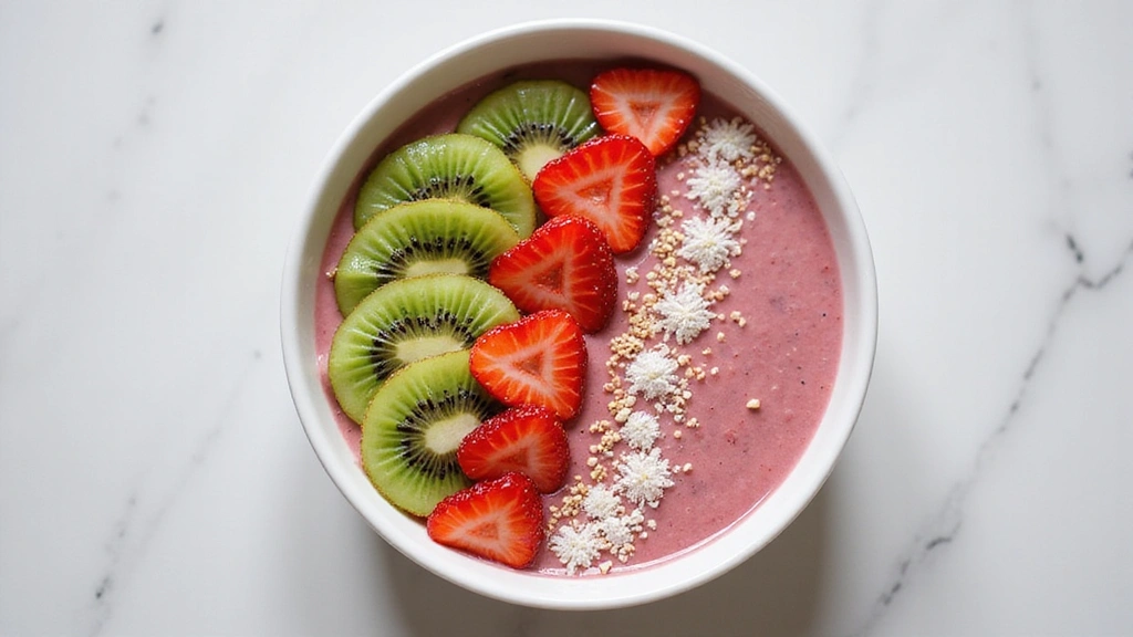 Smoothie Bowl Aesthetic Ideas – Pretty and Pinterest Worthy - Step 6: Arrange the Fruits