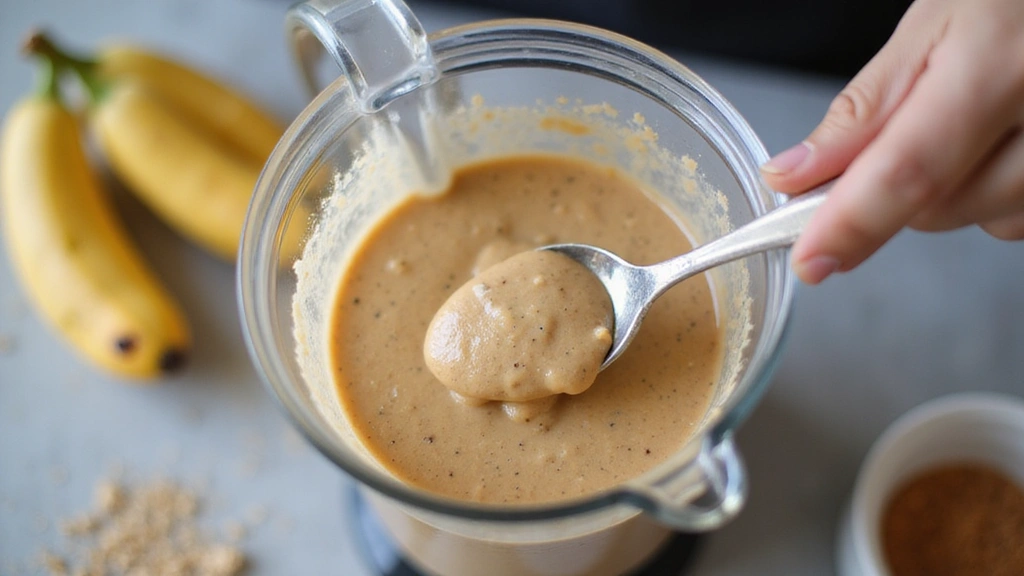 Smoothie Bowl Base Recipe – Perfect Texture Every Time - Step 4: Check Consistency