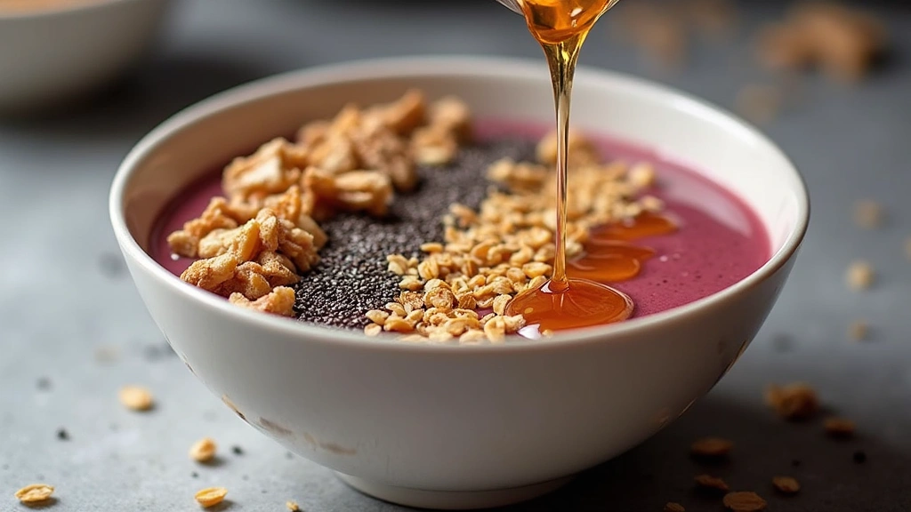 Smoothie Bowl Calories and Nutrition Guide - Step 6: Add the Toppings