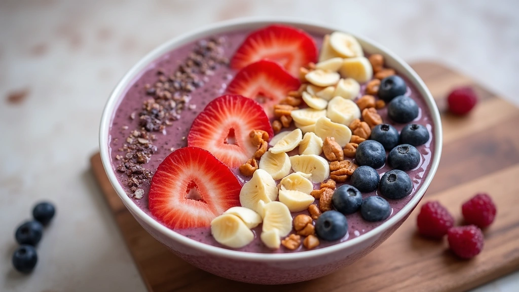 Smoothie Bowl Calories and Nutrition Guide - Step 7: Finishing Touches