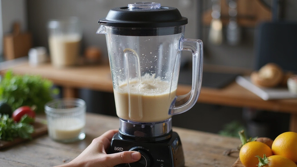 Smoothie Bowl Without Banana – Smooth and Naturally Thick - Step 5: Begin Blending
