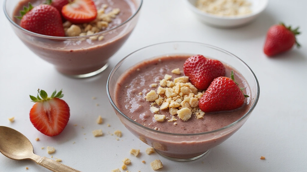 Smoothie King Bowl – Copycat Recipe for Home - Step 5: Pour Base into Bowls