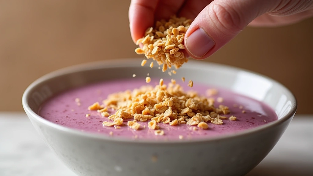 Smoothie King Bowl – Copycat Recipe for Home - Step 6: Add Granola Topping