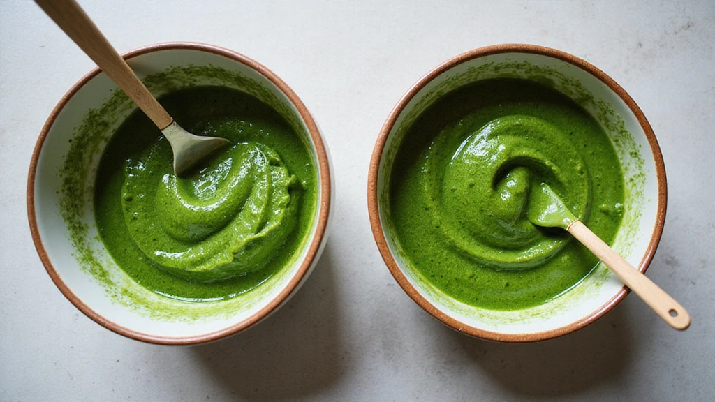 Spirulina Smoothie Bowl – Detox and Energy in One - Step 4: Pour the Smoothie